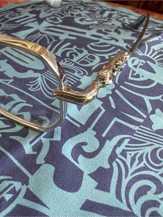 Chrome Hearts Phunk Brushed Silver Glasses main image 8